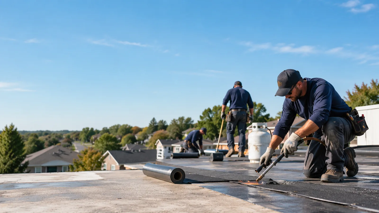 Flat Roof Leak Repair providers in Himrod, NY